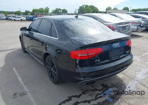 2014 Audi A4 2.0T Premium z USA, uszkodzony, nr VIN WAUHFAFL8EN015507